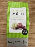 Mängden socker i Bircher Müsli