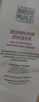 Mängden socker i Rohrzucker