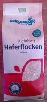 Mängden socker i Haferflocken Kleinblatt