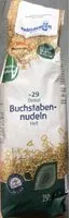 Mängden socker i Dinkel Buchstabennudeln