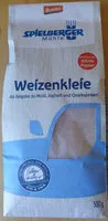 Mängden socker i Weizenkleie