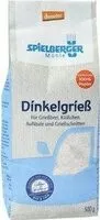 Mängden socker i Dinkelgrieß, Bio