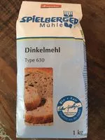 Mängden socker i Dinkelmehl Type 630