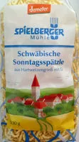 Mängden socker i Schwäbische Sonntagsspätzle