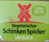 Mängden socker i Vegetarischer Schinken Spicker® Sandwich