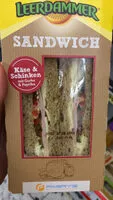 Mängden socker i Sandwich Käse & Schinken mit Gurke und Paprika