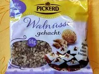 Mängden socker i Walnüsse gehackt