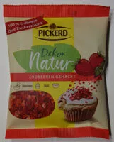 Mängden socker i Erdbeeren gehackt