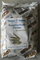 Mängden socker i Roggenvollkorn flocken(flocon d’avoine)