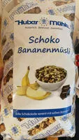 Mängden socker i Schoko-Bananenmüsli