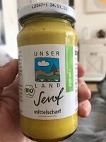 Mängden socker i Senf mittelscharf