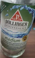 Mängden socker i Natürliches Mineralwasser medium
