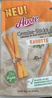 Mängden socker i Gemüse sticks karotte