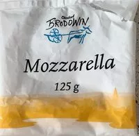 Mängden socker i Mozzarella