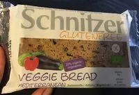 Mängden socker i Veggie bread mediterranean