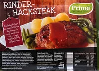 Mängden socker i Rinder-Hacksteak