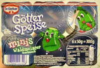 Mängden socker i götterspeise