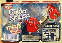 Mängden socker i Götter Speise minis