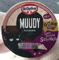 Mängden socker i Muudy Pudding black&white Schoko
