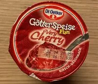 Mängden socker i Götterspeise Fun Very Cherry
