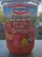 Mängden socker i Pfirsich-Apfelgrütze