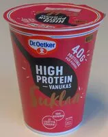 Mängden socker i High Protein Vanukas Suklaa
