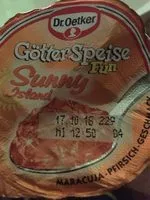 Mängden socker i Goetterspeise