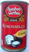 Mängden socker i Kokosmilch cremig