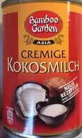 Mängden socker i Cremige Kokosmilch