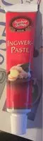 Mängden socker i Ingwerpaste