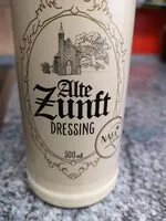 Mängden socker i Alte Zunft Salatdressing