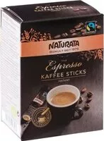Mängden socker i Sticks De Café Espresso Instantané Bio - 25X2G - Naturata