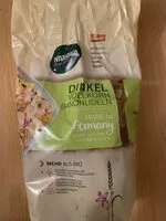 Mängden socker i Dinkel Vollkorn Bandnudeln