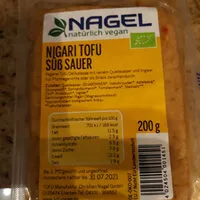 Mängden socker i nigari tofu