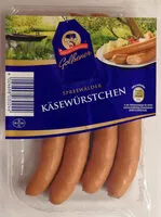 Mängden socker i Golßener Spreewälder Käsewürstchen