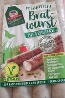 Mängden socker i pflanzliche Bratwurst