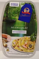 Mängden socker i Nudelsalat mit Schinkenwurst