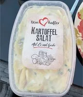 Mängden socker i Kartoffelsalat mit Ei und Gurke
