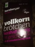 Mängden socker i Bio-Vollkornbrötchen