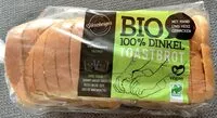 Mängden socker i Bio 100% Dinkel Toastbrot