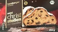 Mängden socker i Bio-christstollen - Gâteau allemand biologique