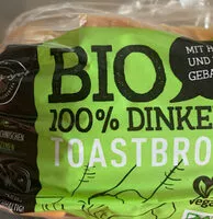 Mängden socker i BIP 100% Dinkel Toastbrot