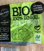 Mängden socker i Bio 100% Dinkel Toastbrot