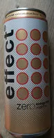 Mängden socker i Effect Energy Drink (diet)   Zero
