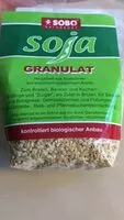 Mängden socker i Soja-Granulat