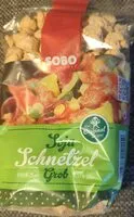 Mängden socker i Soja Schnetzel Grob