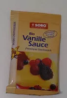 Mängden socker i Sauce Vanille Type Crème Anglaise Bio