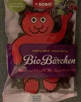 Mängden socker i Bio Bärchen Fruchtsaft XL