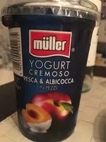 Mängden socker i Yogurt Cremoso Pesca e Albicocca