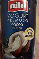 Mängden socker i Yogurt cremoso cocco in pezzi